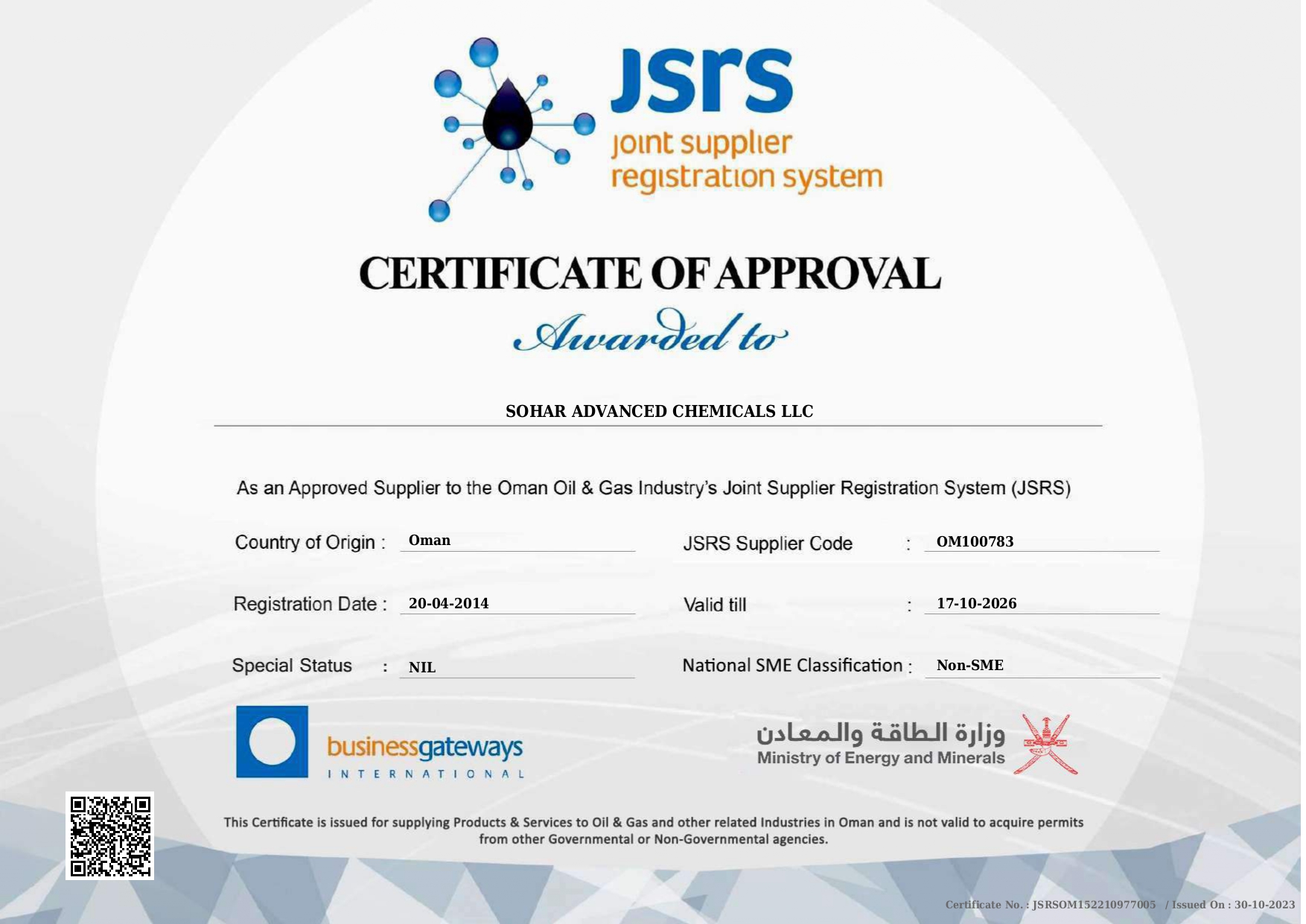 JSRS Registration
